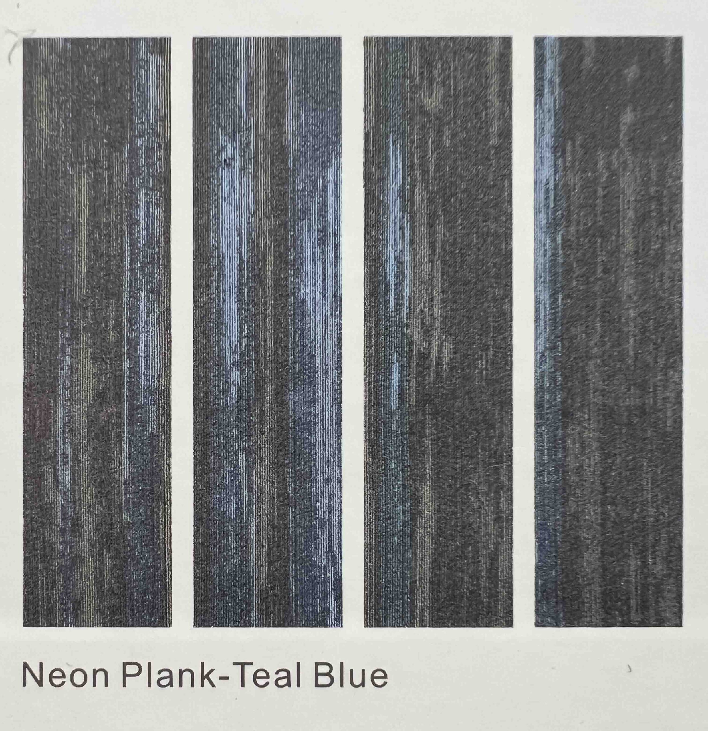 NEON PLANK-TEAL BLUE